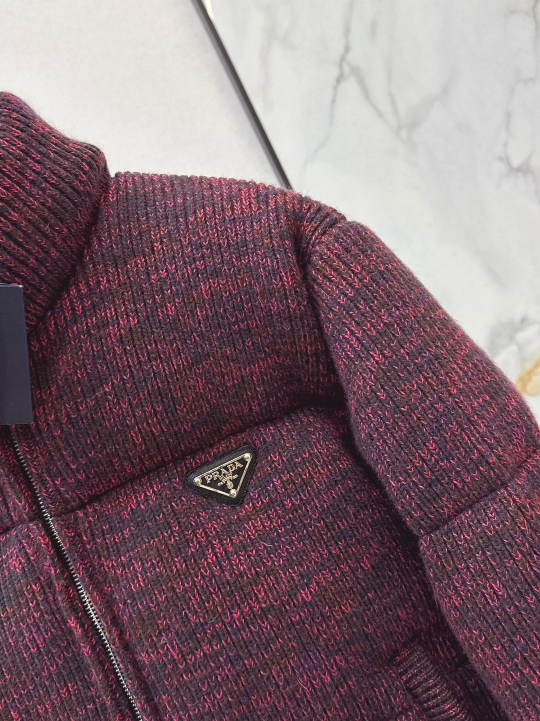 Prad 25fw knit down jacket