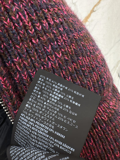 Prad 25fw knit down jacket