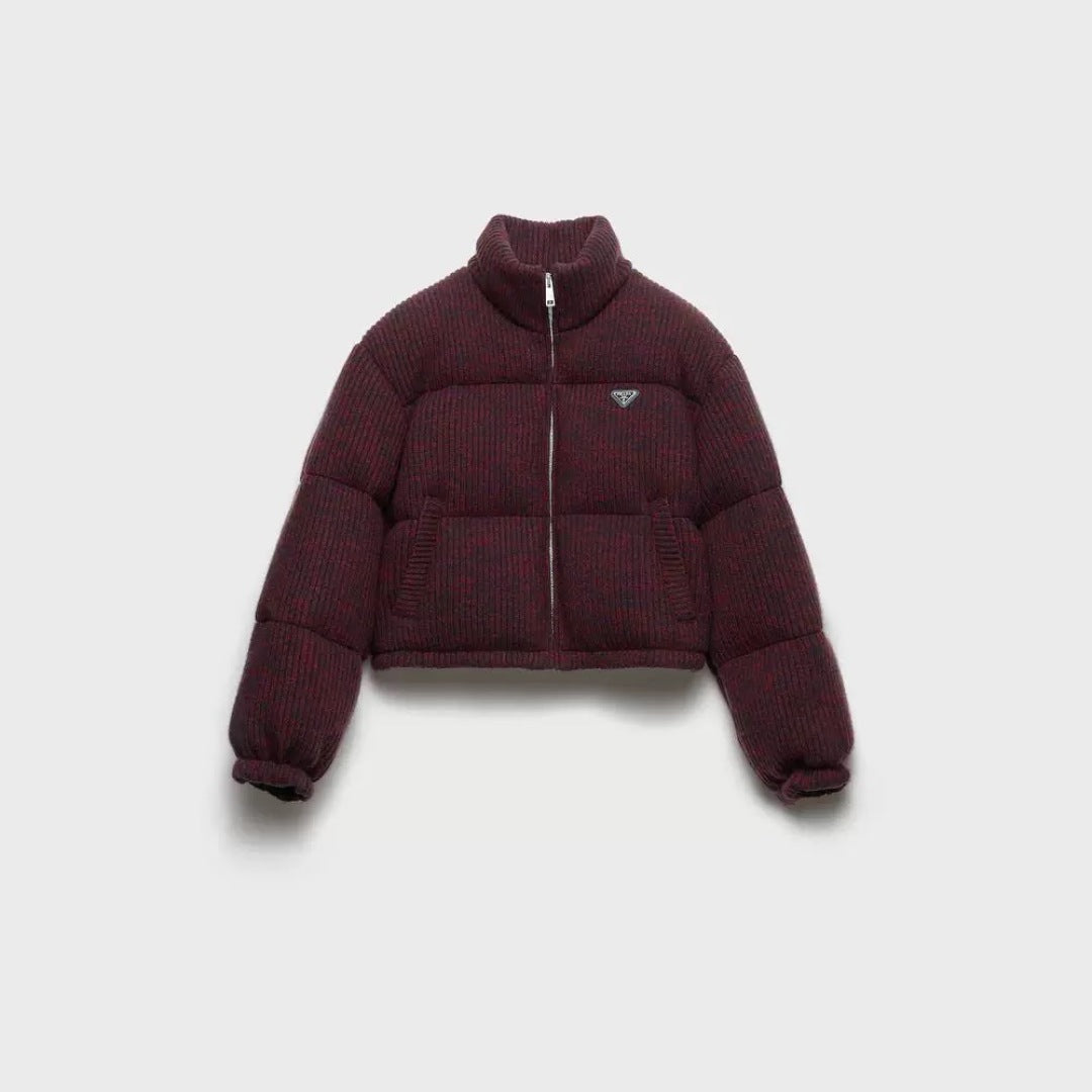 Prad 25fw knit down jacket