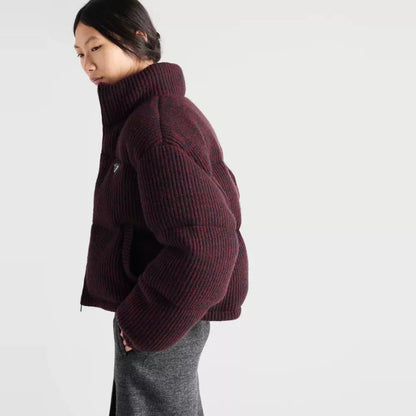 Prad 25fw knit down jacket