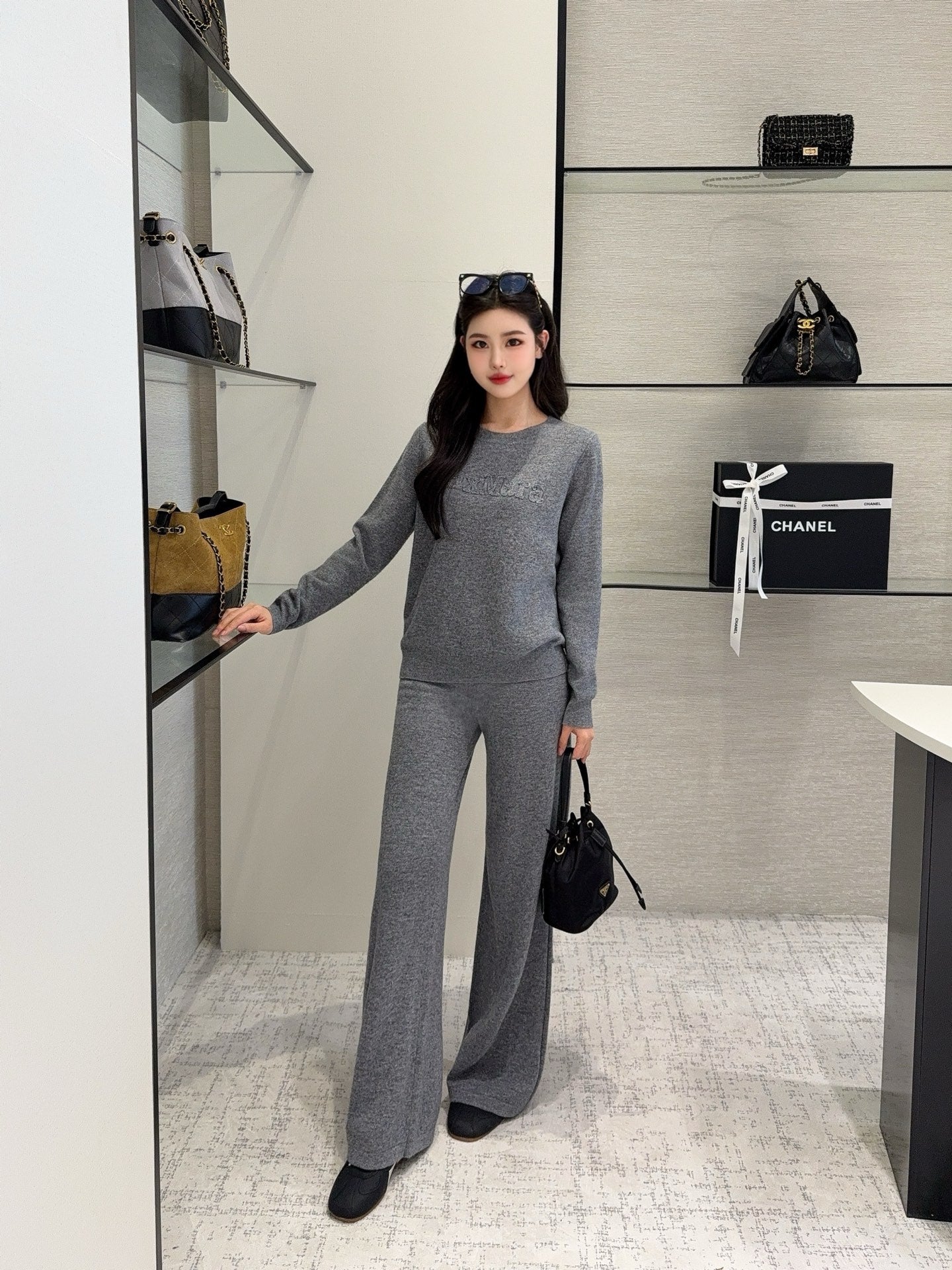 Max 25fw sweater pants set