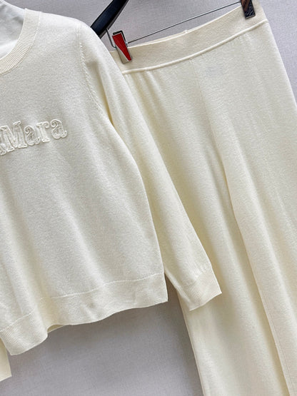 Max 25fw sweater pants set