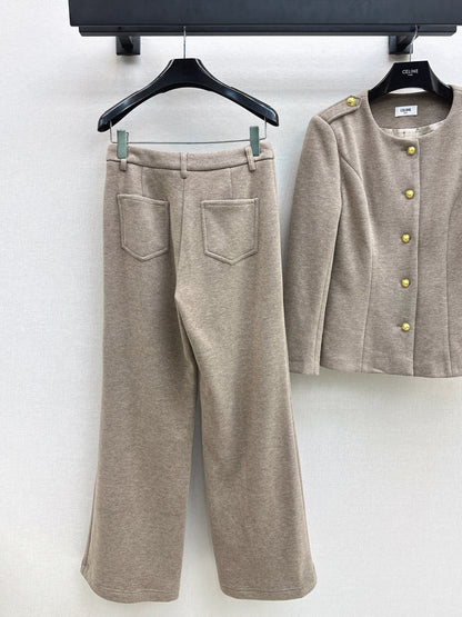 Celi 25fw jacket wide pants