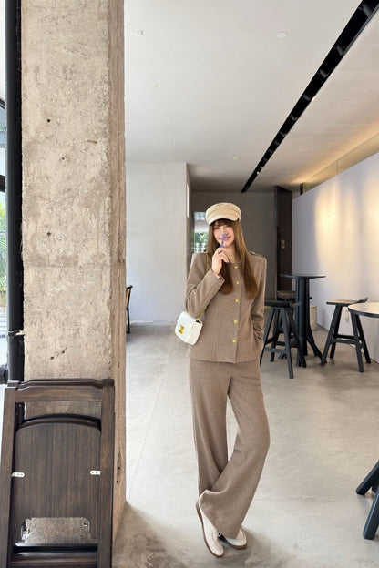 Celi 25fw jacket wide pants