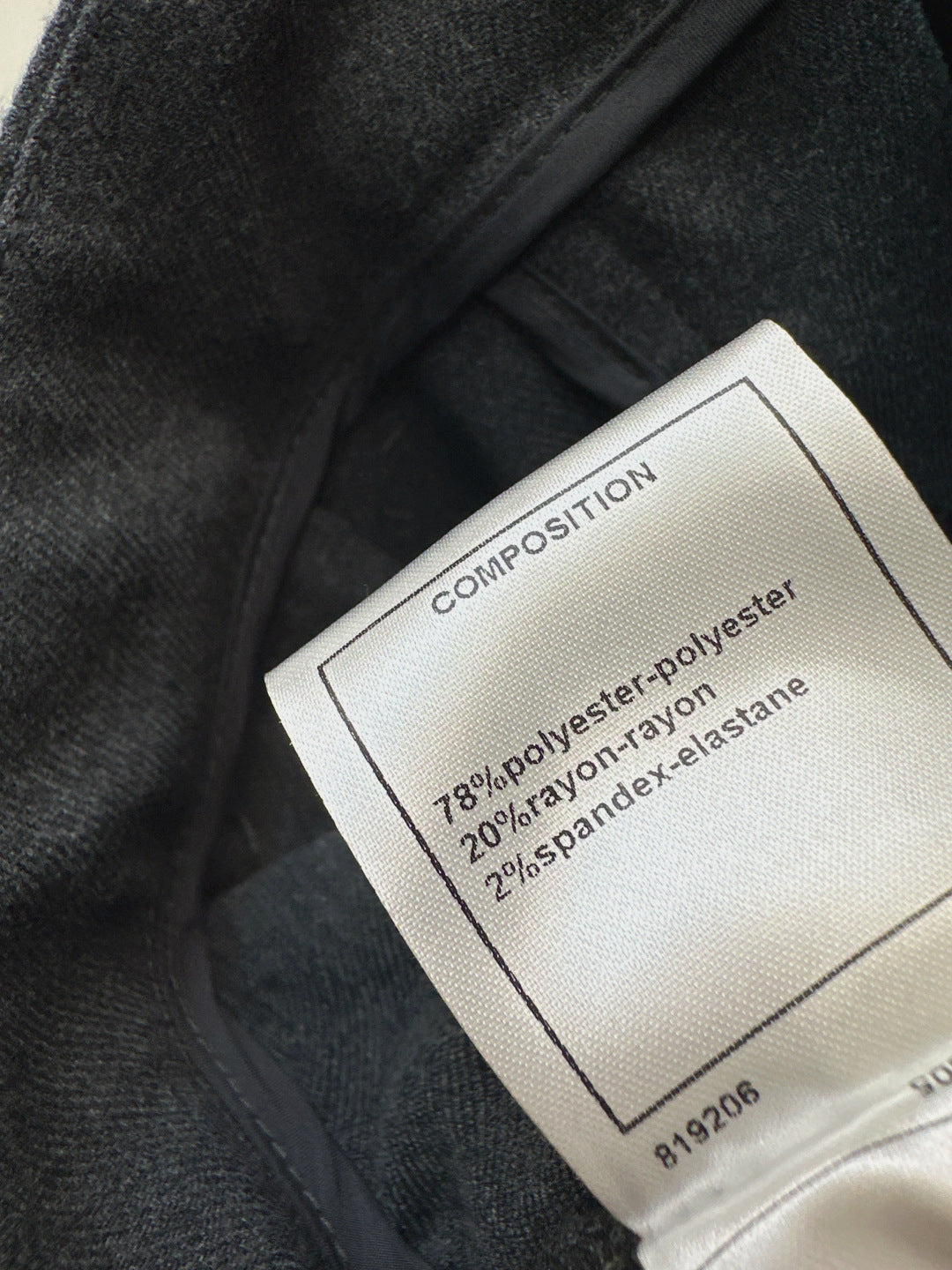 Chan 25fw dress pants