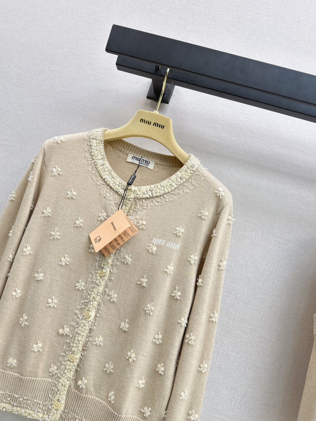 Miu 25fw knit cardigan