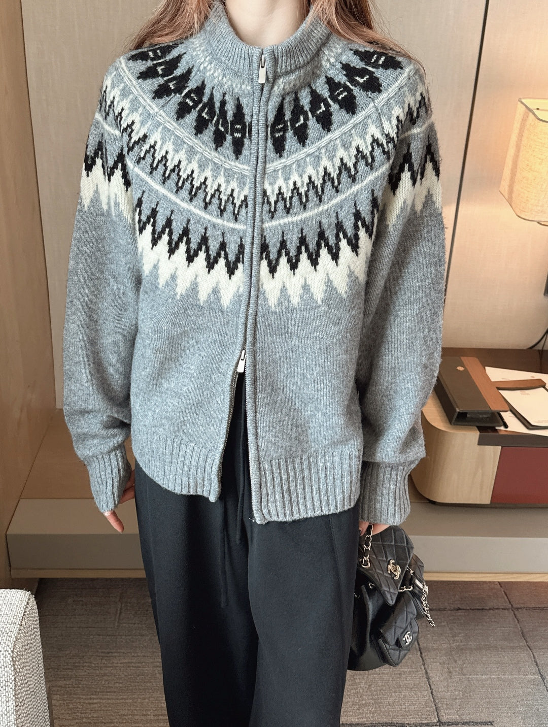 Loro 25fw knit cardigan