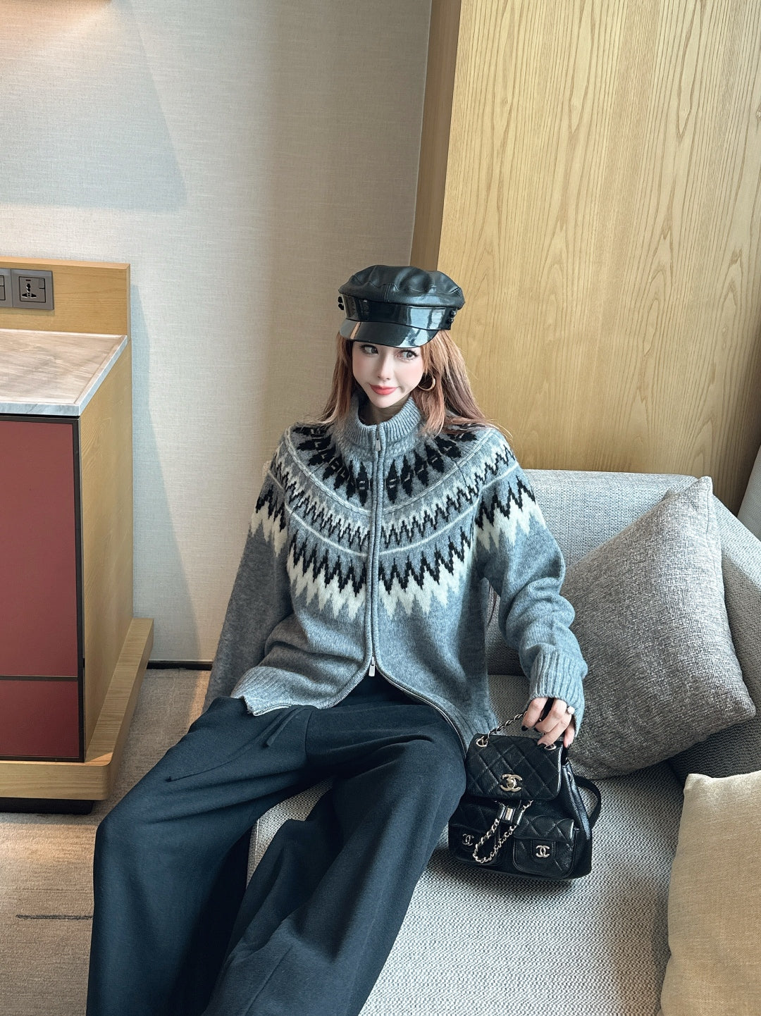 Loro 25fw knit cardigan