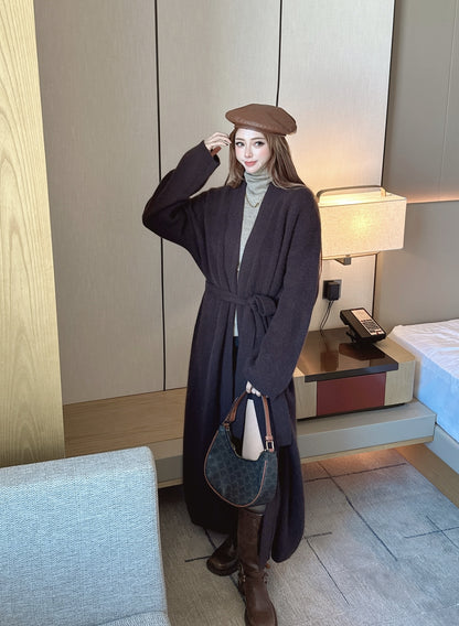 Brun 25fw knit overcoats