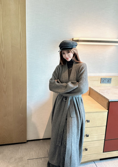 Brun 25fw knit overcoats