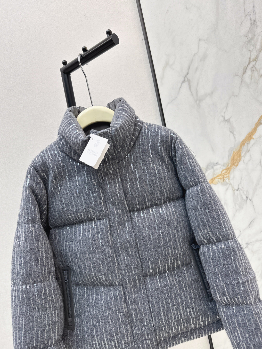 Brun 25fw wool down jacket