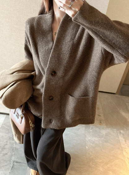 Loro 25fw wool cardigan