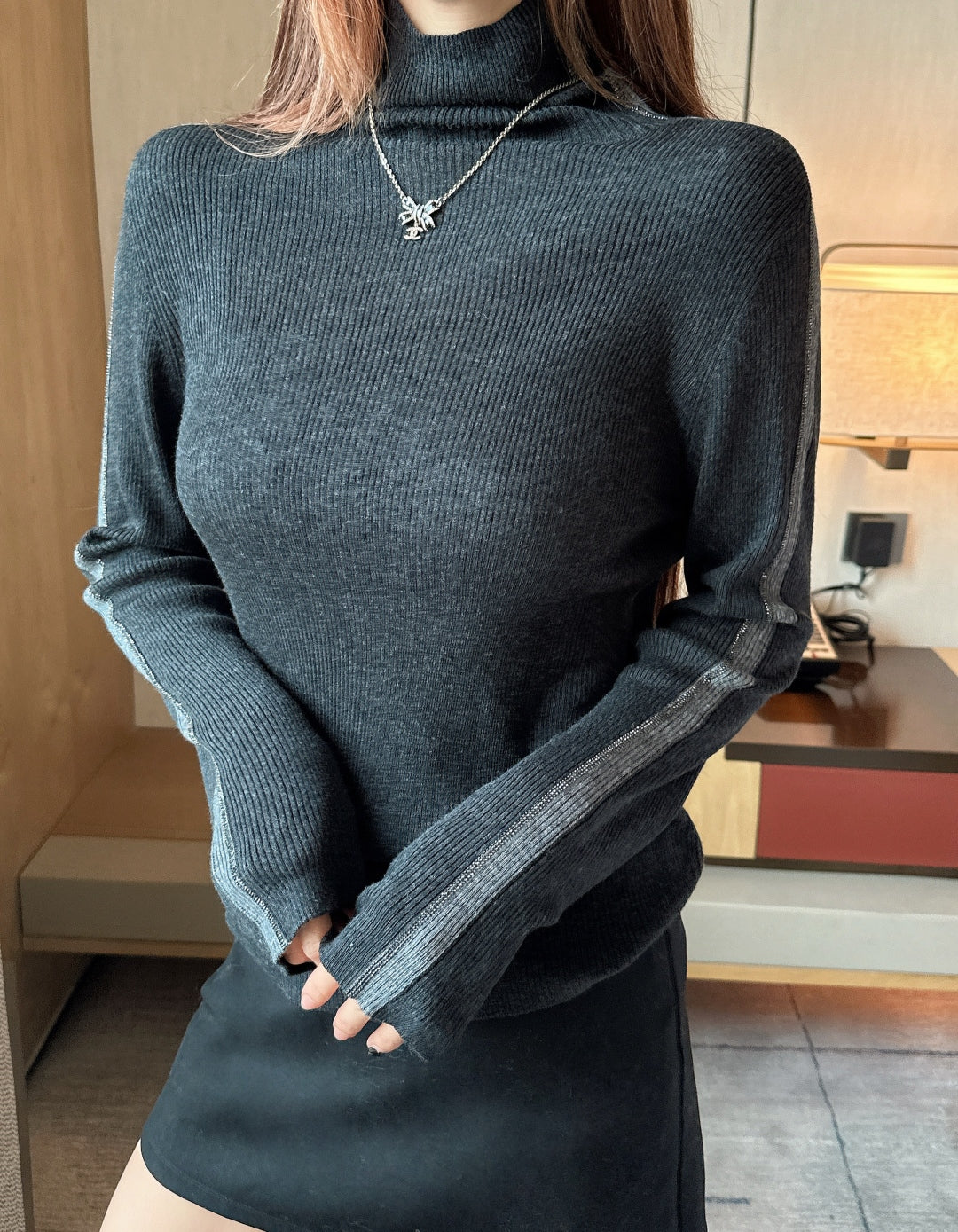 Brun 25fw turtleneck base layer