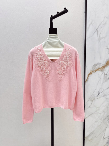 ES 25fw beading sweater