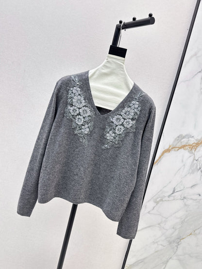 ES 25fw beading sweater