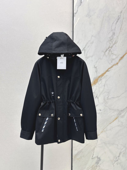 CD 25fw hooded trench coats