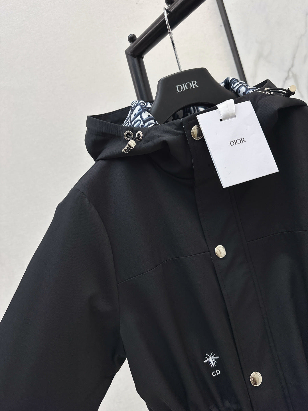 CD 25fw hooded trench coats