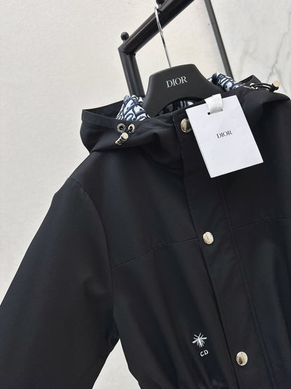 CD 25fw hooded trench coats