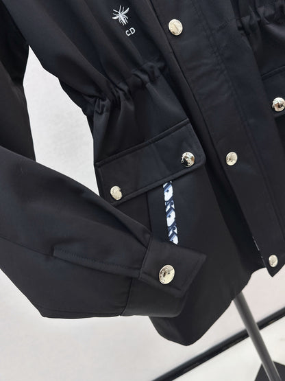 CD 25fw hooded trench coats