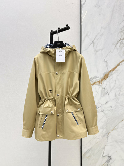 CD 25fw hooded trench coats