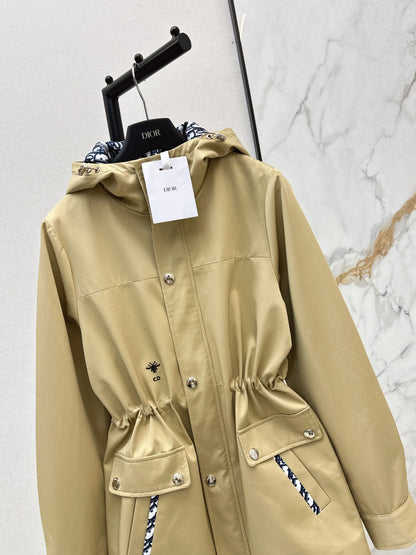 CD 25fw hooded trench coats