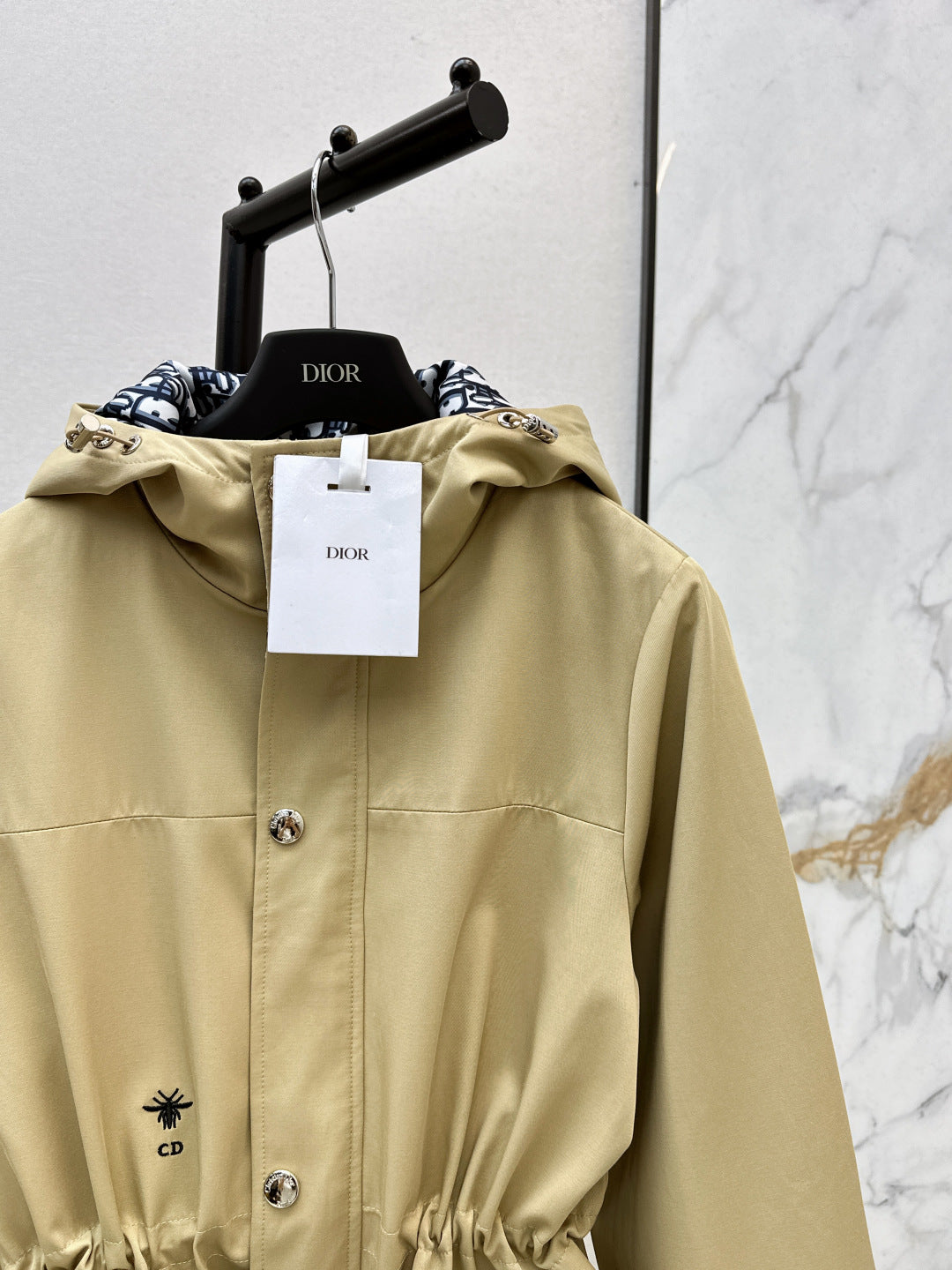 CD 25fw hooded trench coats