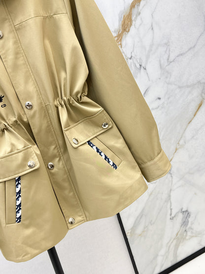 CD 25fw hooded trench coats