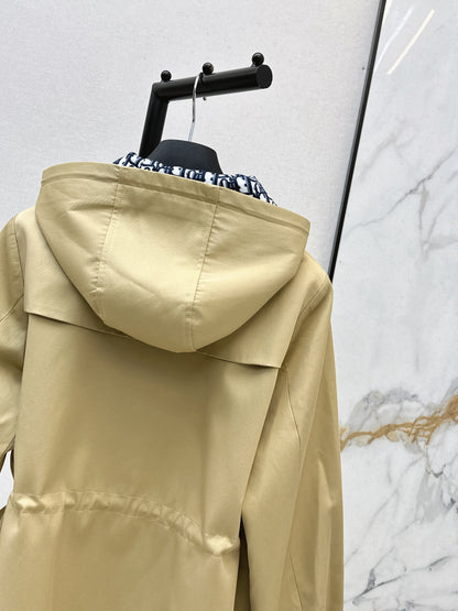 CD 25fw hooded trench coats