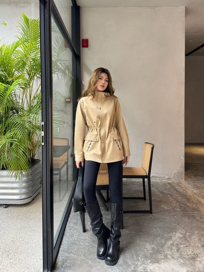 CD 25fw hooded trench coats