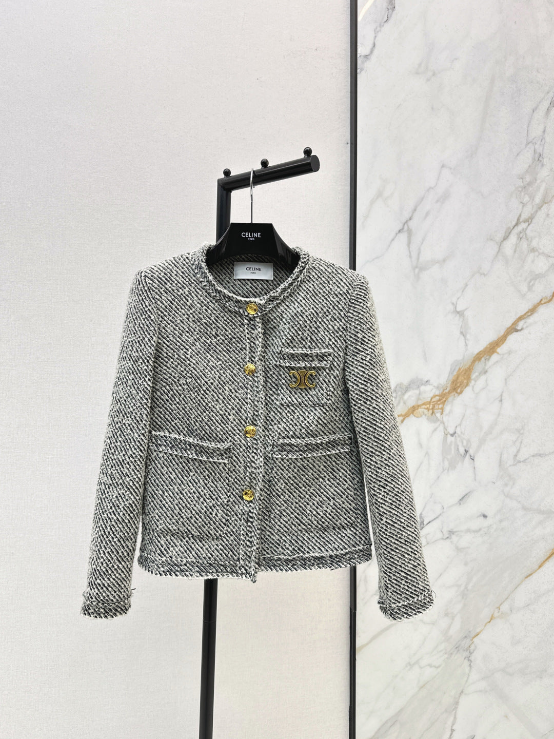 Celi 25fw tweed jacket