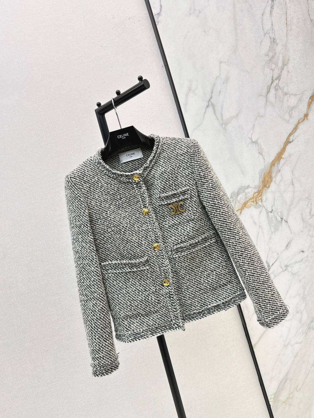 Celi 25fw tweed jacket
