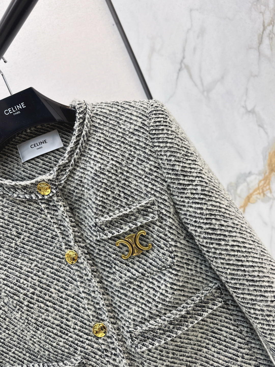 Celi 25fw tweed jacket