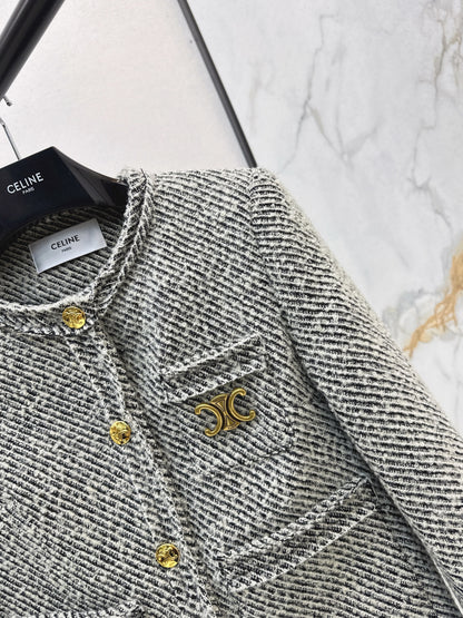 Celi 25fw tweed jacket