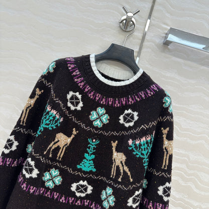 Chan 25fw christmas sweater