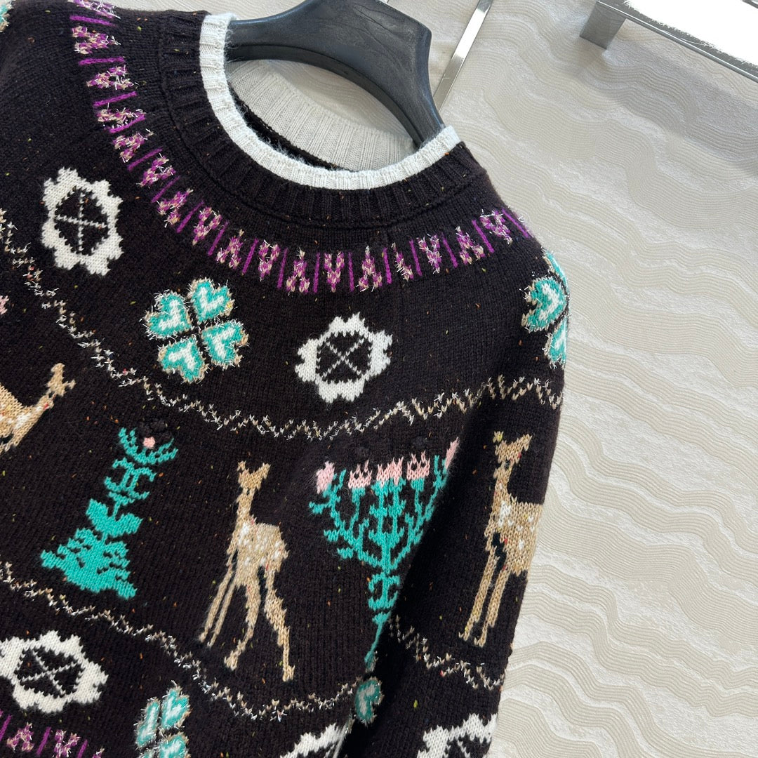 Chan 25fw christmas sweater