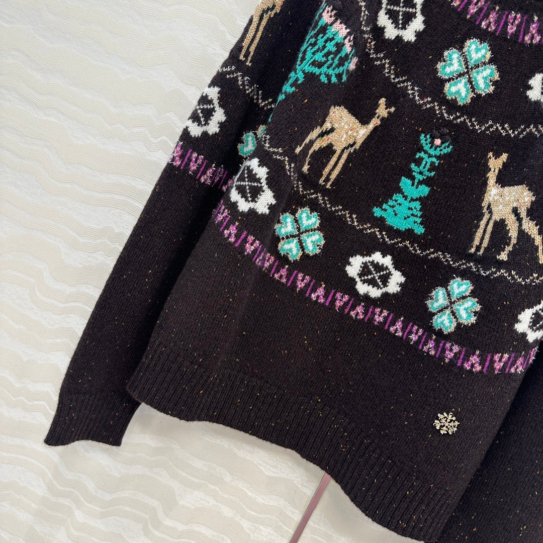 Chan 25fw christmas sweater