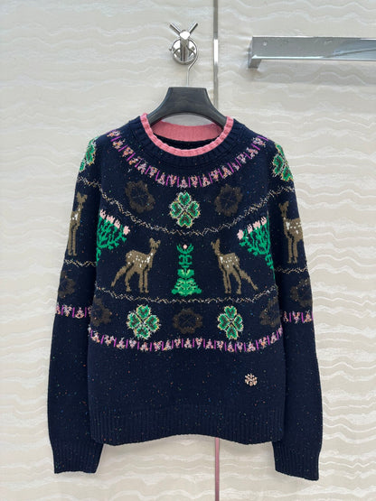 Chan 25fw christmas sweater