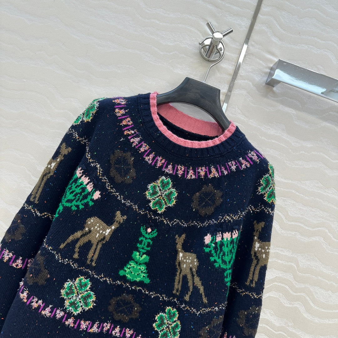 Chan 25fw christmas sweater
