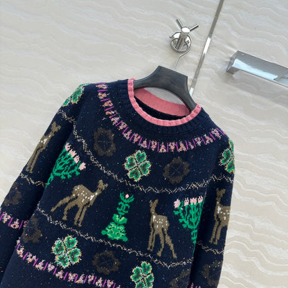 Chan 25fw christmas sweater