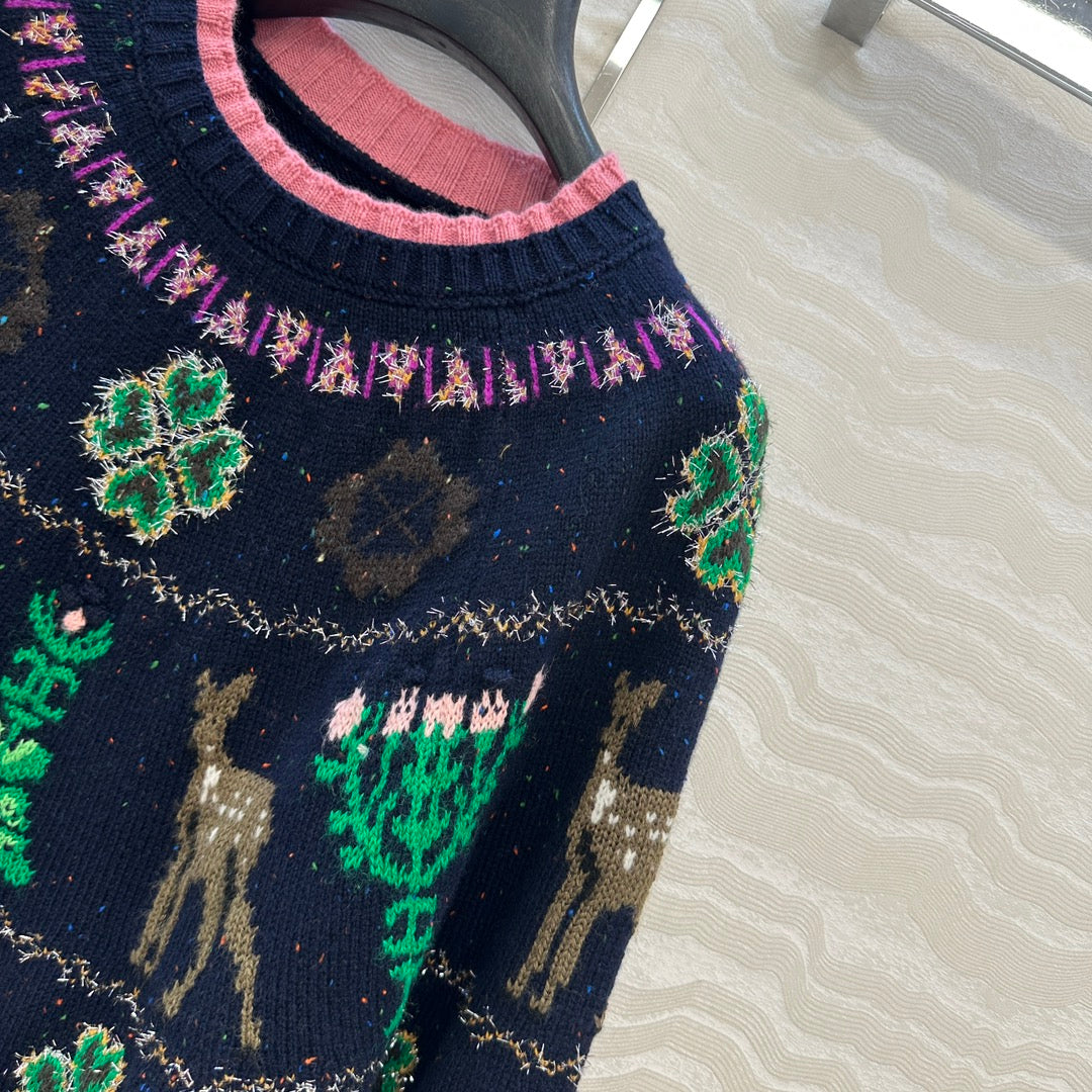 Chan 25fw christmas sweater