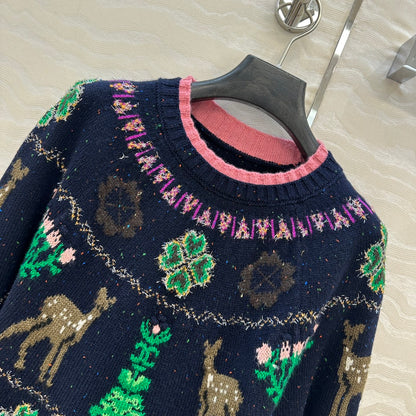 Chan 25fw christmas sweater