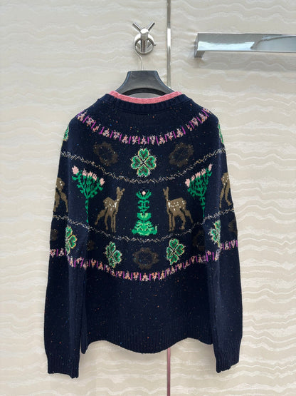 Chan 25fw christmas sweater