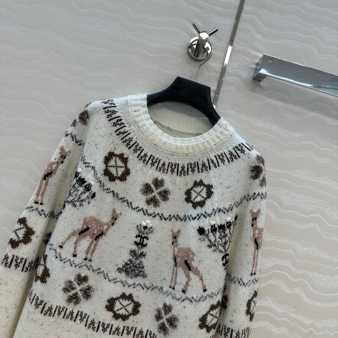 Chan 25fw christmas sweater