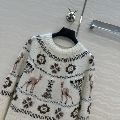 Chan 25fw christmas sweater