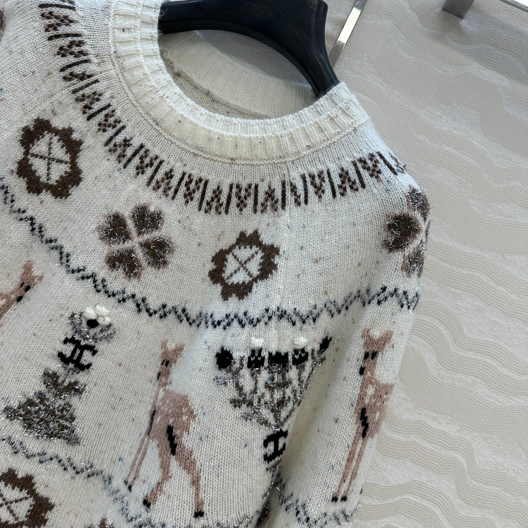 Chan 25fw christmas sweater