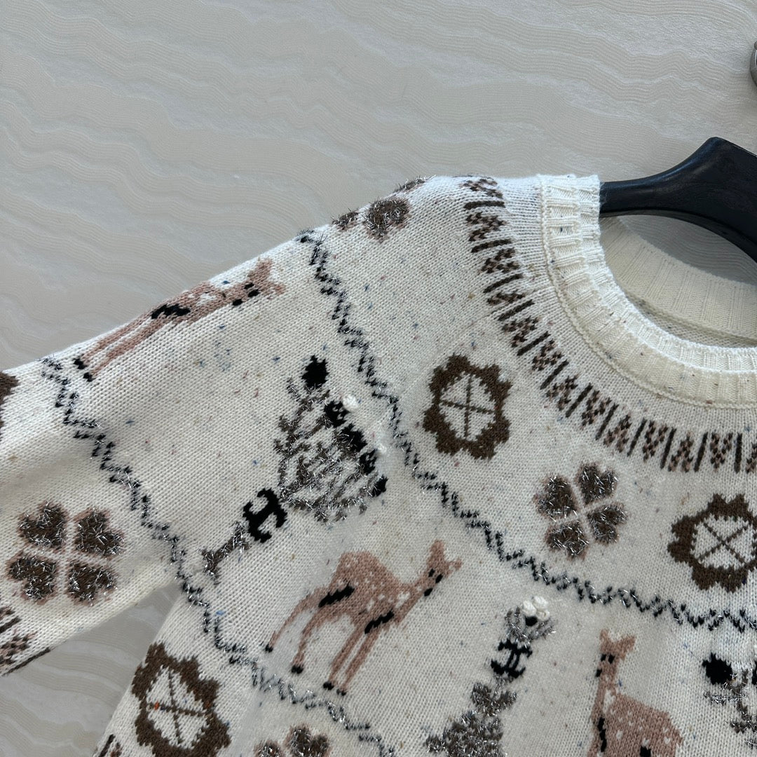 Chan 25fw christmas sweater