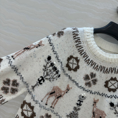 Chan 25fw christmas sweater