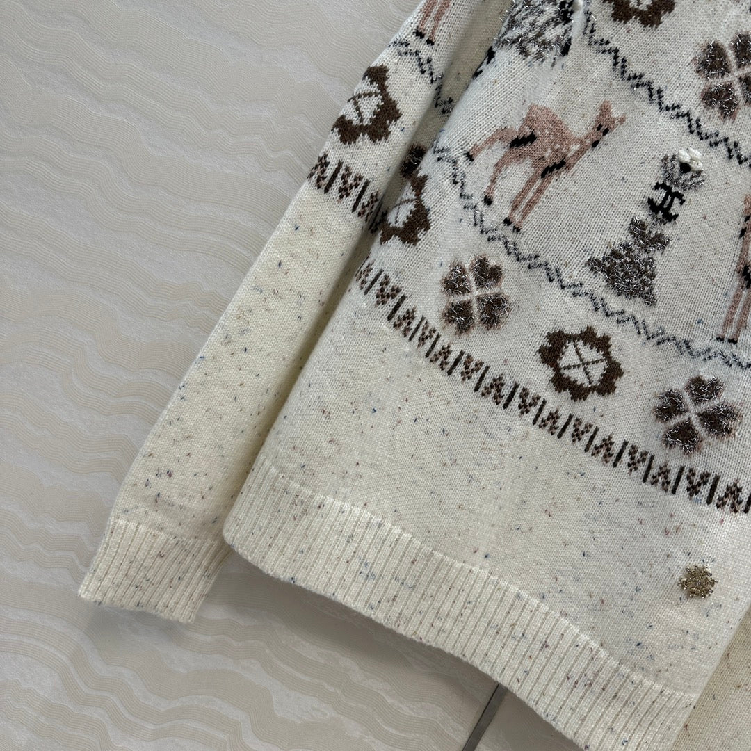 Chan 25fw christmas sweater