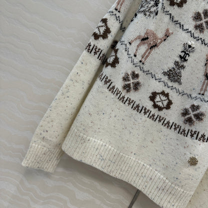 Chan 25fw christmas sweater