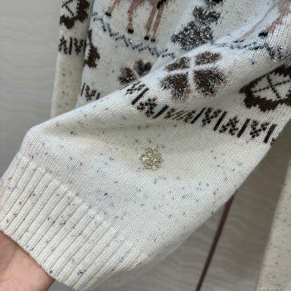 Chan 25fw christmas sweater